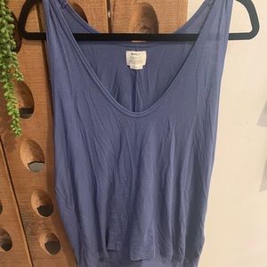 RVCA Blue tank size Large